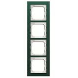 1724-226 Cover Frame Busch-axcent® glass avocado