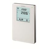 QMX3.P44 - Room operator unit KNX with sensors for temperature, humidity, segmented backlit display, touchkeys, white