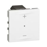 Universal dimmer with neutral 3 wires 150W Arteor white