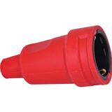 Rubber grounding-type coupling, large mo