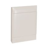 LEGRAND 2X12M SURFACE CABINET WHITE DOOR EARTH AND NEUTRAL TERMINAL BLOCK