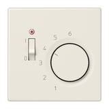 Centre plate for room thermostat insert LSTR231PL