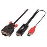 3m HDMI to VGA Cable Connect an HDMI® source to a VGA monitor