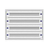 Modular chassis 3-12K, 4-rows, complete