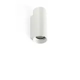 KOV WHITE ROUND WALL L. LED 2x6W 2700K 14°/14°