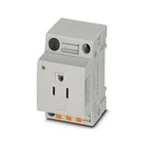 Socket Phoenix Contact EO-AB/PT/LED/F 125V 6.3A IP20