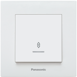 Karre Plus White Illuminated Two Way Switch