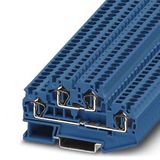 Double-level terminal block STTB 4 BU