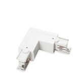 LINK TRIMLESS L-CONNECTOR RIGHT WH ON-OFF