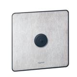 Synergy™ Sleek - cord outlet Brushed Stainless steel