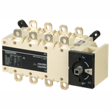 Manually operated transfer switch body SIRCOVER I-0-II 4P 250A