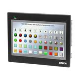Touch screen HMI, 10.1 inch WVGA (800 x 480 pixel), TFT color, Etherne