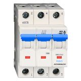 Miniature Circuit Breaker (MCB) D, 63A, 3-pole, 10kA