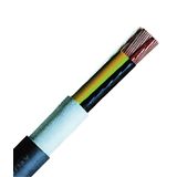 Halogen-Free Cable N2XH-J 5x10re black, circular solid