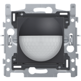 Motion detector, 230 V, 8 m, 180°, wall detector, for flush-mounting box, anthracite coated