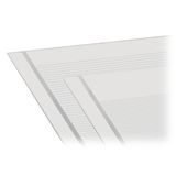 Marking strips as a DIN A4 sheet only grid spacing white
