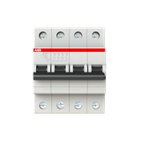 SH204L-B10 Miniature Circuit Breaker - 4P - B - 10 A