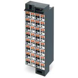 Matrix patchboard 32-pole Marking 1-32 dark gray