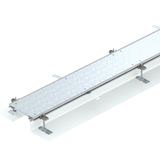 OKA-G20040140 Flushfloor trunking unit blank 2400x200x140