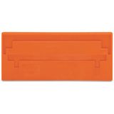 Separator plate 2 mm thick oversized orange