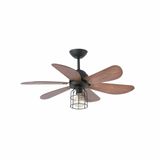 CHICAGO BLACK CEILING FAN