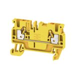 Feed-through terminal block, PUSH IN, 2.5 mm², 800 V, 24 A, Number of 