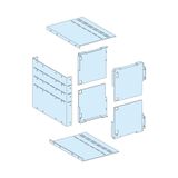 Form 4b cover for connection transfer assembly in duct for 4 to 6 modules