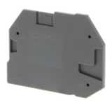End plate for terminal blocks 4 mm² screw models