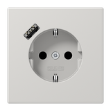SCHUKO socket with USB type A LS1520-18ALG