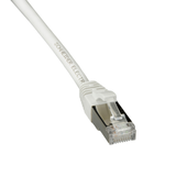 Actassi - propojovací kabel, Kategorie 6A, S/FTP, LSZH, 2 m, bílý (ACTPC6ASFLS20WE)