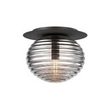 Modern Reels Ceiling lamp Black