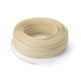 FLAT TELEPHONE CABLE 6 POLES IVORY