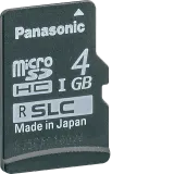 Industrial MicroSD Card, 4GB