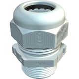 V-TEC L PG11 SGR  Cable gland, with long connecting thread, PG11, silver gray Polyamide