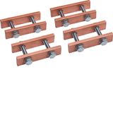 Busbar connector,universN,UST4 for cubical enclosure,1250A,4pole
