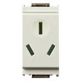 2P+E 10A Chinese SICURY outlet white