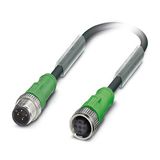 SAC-4P-M12MS/ 5,0-PUR/M12FS - Sensor/actuator cable