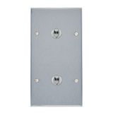 Art d'Arnould universe Memory two two-way switch or lever switch 10A - brushed steel