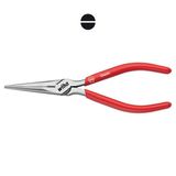 Precision mechanic's needle nose pliers with cutting edge and spring Z 36 0 01  160mm Classic