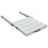 19" Shelf Sliding full extension, 45kg Load,D=550,1U,RAL7035