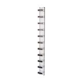 Cord management grid for 19 inches racks 1965 x 153 x 156mm