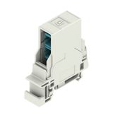 Feed-through plug-in connector optical fibre, IP20, Connection 1: SC-D