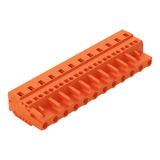 1-conductor female connector CAGE CLAMP® 2.5 mm² orange