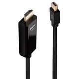 3m Mini Display Port to HDMI 4K30Hz Adapter Cable Connects a single Mini DisplayPort deivce to a single HDMI® Display with a maximum resolution of 3840x2160@30Hz