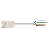 pre-assembled connecting cable Eca Socket/open-ended white