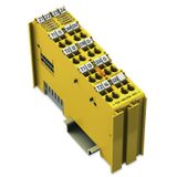 Fail-safe 4/2 channel digital input/output 24 VDC 10 A yellow