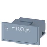 rating plug 1000A accessory for cir...