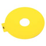 90MM YELLOW ROUND