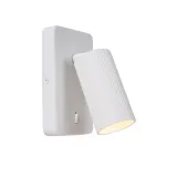 Lucide CLUBS - Wall spotlight - 1xGU10 - White