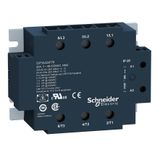 Harmony, Solid state relay, 50 A, panel mount, random switching, thermal pad, input 180…280 V AC, output 48…530 V AC